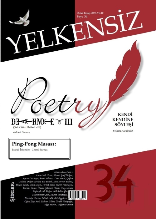 Yelkensiz Şiir Dergisi - 34. Sayı (2023/Yıl: 10)